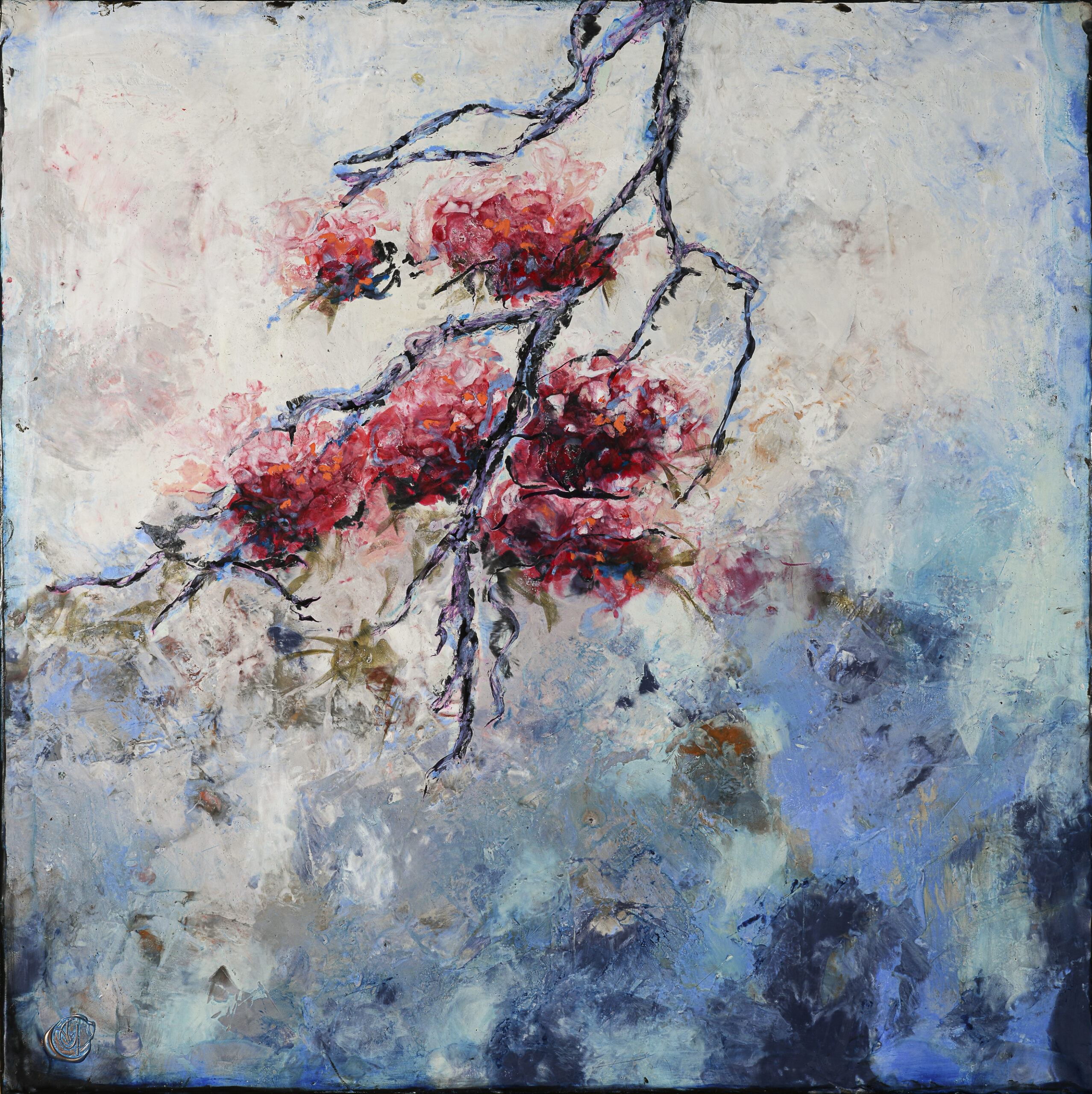 153 – Naissance d’un amour dans un coeur froid- 80X80 153 - Naissance d'un amour dans un coeur froid- 80X80