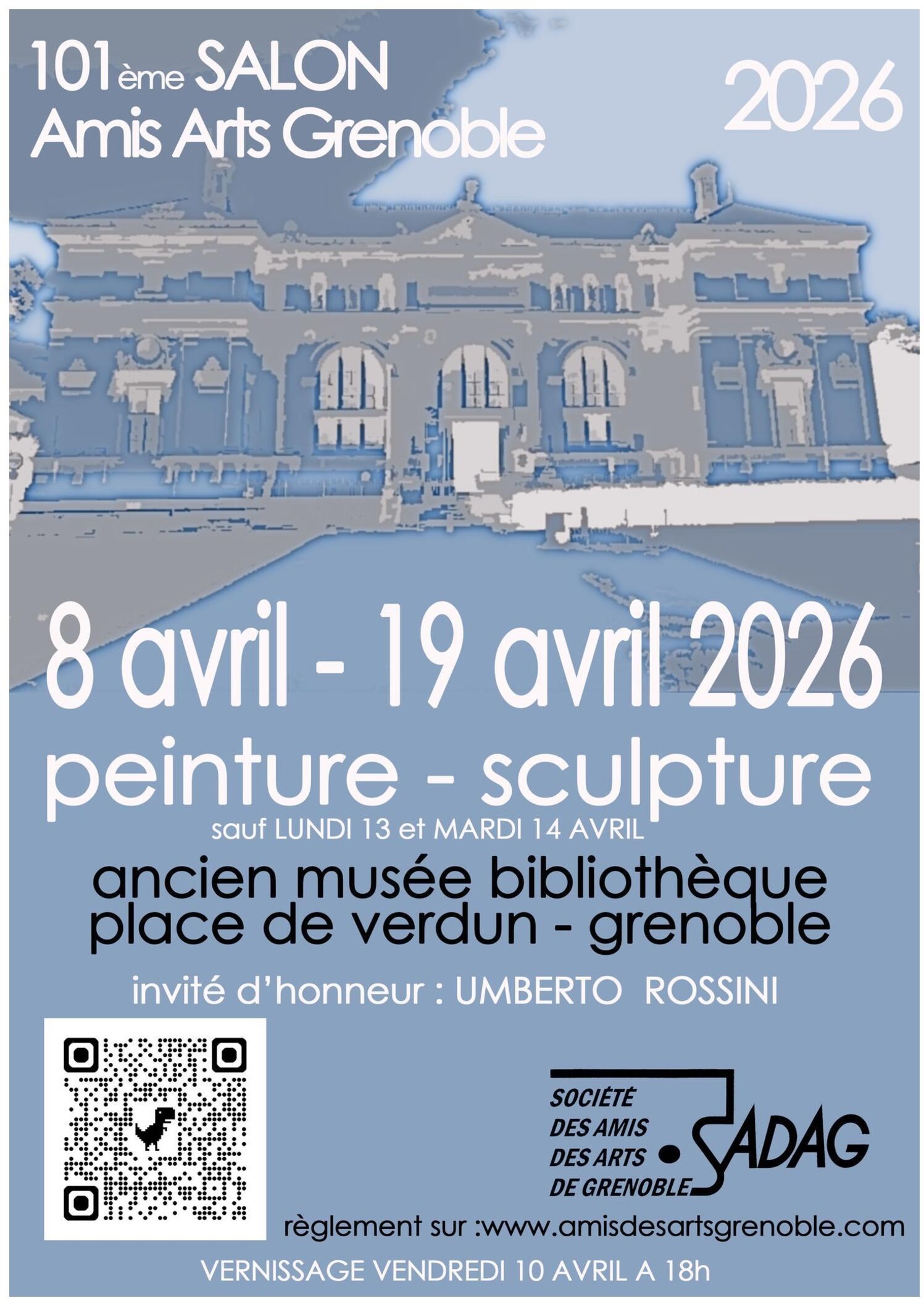 101e SALON AMIS ARTS GRENOBLE - 08 au 19/04/2026